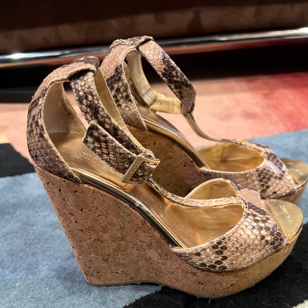 Jimmy Choo wedges sandals size 35 @jimmychoo #jimmychoo